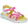 Buty Dziewczynka Sandały Agatha Ruiz de la Prada SANDALIA CORAZON Różowy / Biały