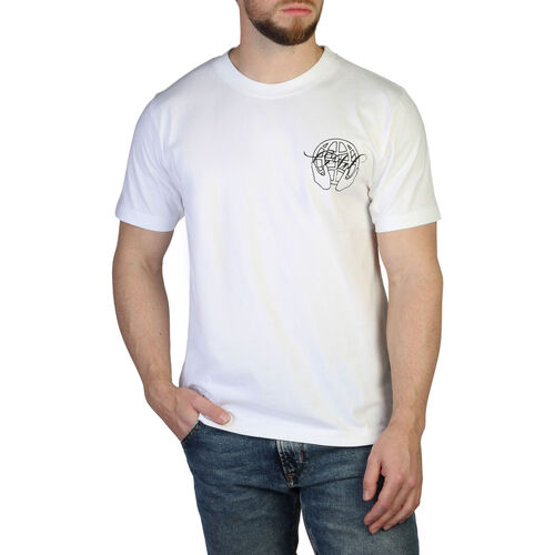 tekstylia Męskie T-shirty z krótkim rękawem Off-White omaa027s23jer0070110 white Biały