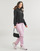 tekstylia Damskie Bluzy Calvin Klein Jeans MONOLOGO REGULAR HOODIE Czarny