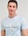 tekstylia Męskie T-shirty z krótkim rękawem Calvin Klein Jeans SEASONAL MONOLOGO TEE Niebieski