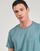 tekstylia Męskie T-shirty z krótkim rękawem Calvin Klein Jeans CK EMBRO BADGE TEE Niebieski