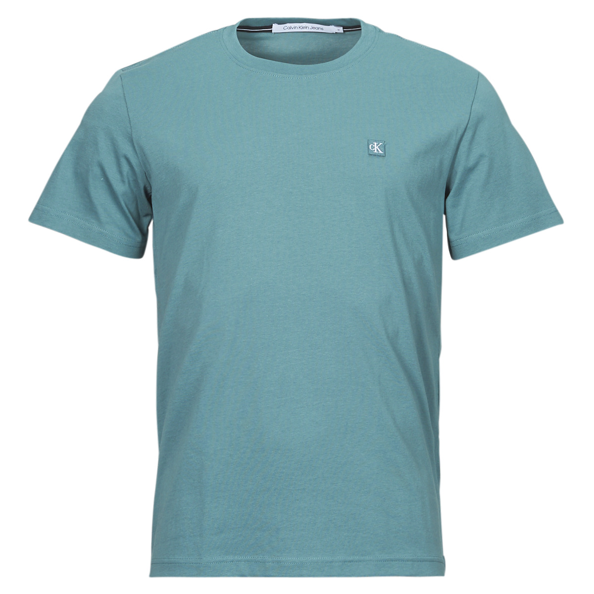 tekstylia Męskie T-shirty z krótkim rękawem Calvin Klein Jeans CK EMBRO BADGE TEE Niebieski