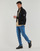 tekstylia Męskie Kurtki krótkie Calvin Klein Jeans CASUAL UTILITY HARRINGTON Czarny