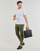 tekstylia Męskie Koszulki polo z krótkim rękawem Calvin Klein Jeans CK EMBRO BADGE SLIM POLO Biały