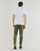 tekstylia Męskie Koszulki polo z krótkim rękawem Calvin Klein Jeans CK EMBRO BADGE SLIM POLO Biały
