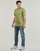 tekstylia Męskie T-shirty z krótkim rękawem Calvin Klein Jeans LOGO REPEAT TEE Kaki