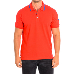 tekstylia Męskie Koszulki polo z krótkim rękawem U.S Polo Assn. 61677-351 Czerwony
