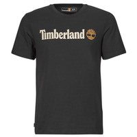 tekstylia Męskie T-shirty z krótkim rękawem Timberland Linear Logo Short Sleeve Tee Czarny