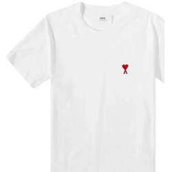 tekstylia Męskie T-shirty i Koszulki polo Ami Paris T SHIRT UTS004.726 Biały