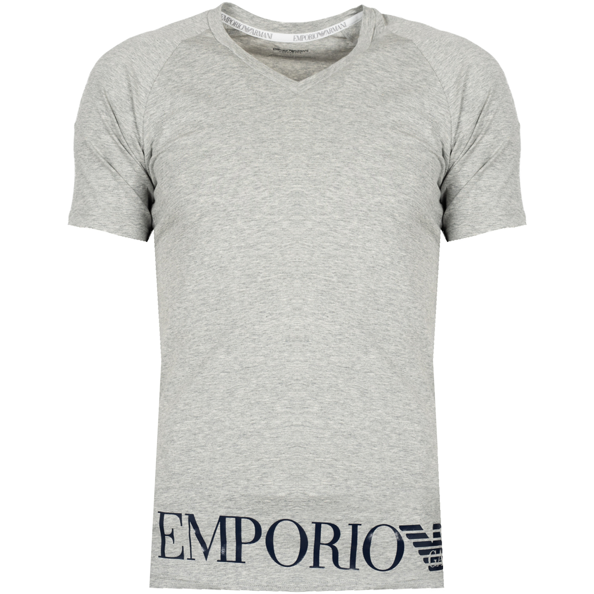 tekstylia Męskie T-shirty z krótkim rękawem Emporio Armani 111760 3R755 Szary