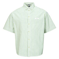tekstylia Męskie Koszule z krótkim rękawem Element CAMBRIDGE SS Biały / Szary / Zielony