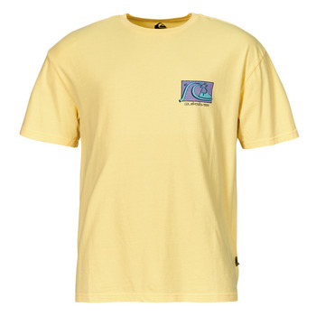 tekstylia Męskie T-shirty z krótkim rękawem Quiksilver TAKE US BACK BUBBLE SS Żółty
