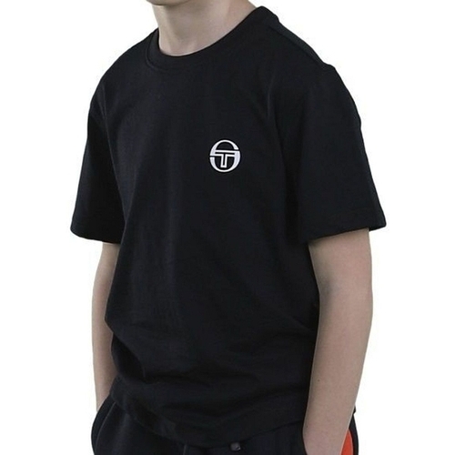 tekstylia Chłopiec T-shirty i Koszulki polo Sergio Tacchini NOLIN JR T SHIRT Niebieski