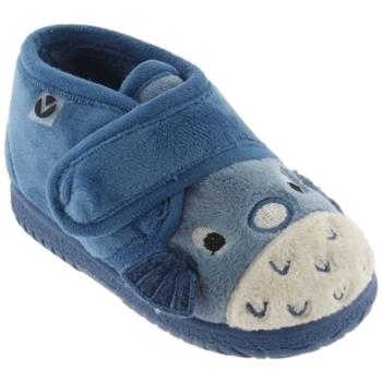 Buty Dziecko Kapcie niemowlęce Victoria Baby Shoes 05119 - Jeans Niebieski