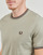 tekstylia Męskie T-shirty z krótkim rękawem Fred Perry TWIN TIPPED T-SHIRT Szary