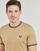tekstylia Męskie T-shirty z krótkim rękawem Fred Perry TWIN TIPPED T-SHIRT Beżowy / Czarny