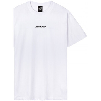 tekstylia Męskie T-shirty i Koszulki polo Santa Cruz Screaming flash center t-shirt Biały