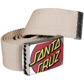 Dodatki Męskie Paski Santa Cruz Crop dot belt Beżowy