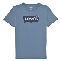 tekstylia Chłopiec T-shirty z krótkim rękawem Levi's BATWING TEE Niebieski
