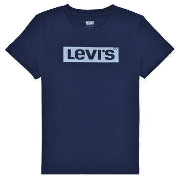 tekstylia Chłopiec T-shirty z krótkim rękawem Levi's SHORT SLEEVE GRAPHIC TEE SHIRT Niebieski