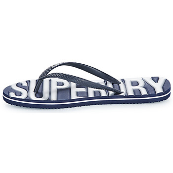 Superdry Vintage Vegan Flip Flop Czarny / Biały