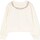 tekstylia Dziewczynka Bluzy Moschino HDF05FLDA16 Biały