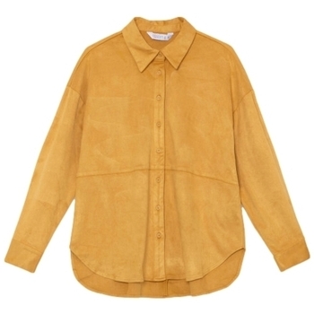 tekstylia Damskie Topy / Bluzki Compania Fantastica COMPAÑIA FANTÁSTICA Shirt 11058 - Yellow Żółty