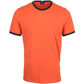 tekstylia Męskie T-shirty z krótkim rękawem Le Coq Sportif Ess Tee Ss Pomarańczowy