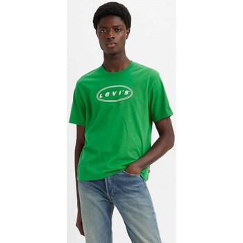tekstylia Męskie T-shirty z krótkim rękawem Levi's 16143 1059 SS RELAXED FIT TEE Zielony