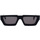 Zegarki & Biżuteria  okulary przeciwsłoneczne Off-White Occhiali da Sole  Manchester 21007 Czarny