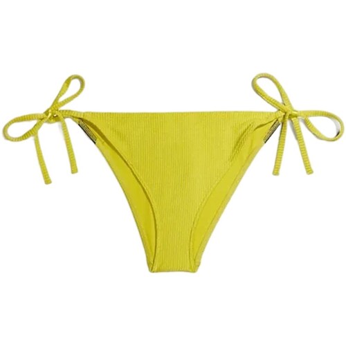 tekstylia Damskie Kostiumy / Szorty kąpielowe Calvin Klein Jeans KW0KW01985 Żółty