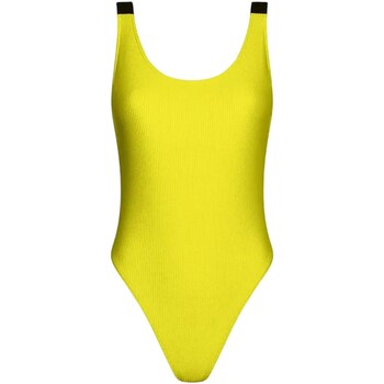 tekstylia Damskie Kostiumy / Szorty kąpielowe Calvin Klein Jeans KW0KW01996 Żółty
