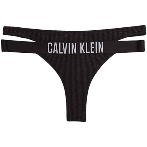 tekstylia Damskie Kostiumy / Szorty kąpielowe Calvin Klein Jeans KW0KW02016 Czarny