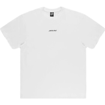 tekstylia Męskie T-shirty z krótkim rękawem Santa Cruz  Biały