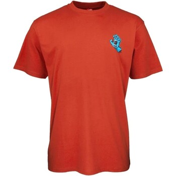 tekstylia Męskie T-shirty z krótkim rękawem Santa Cruz  Czerwony
