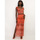 tekstylia Damskie Spódnice La Modeuse 67963_P158277 Pomarańczowy
