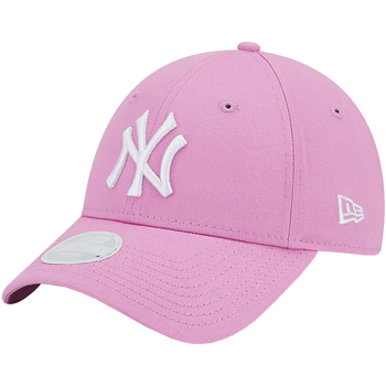 Dodatki Damskie Czapki z daszkiem New-Era League Ess 9FORTY New York Yankees Cap Różowy