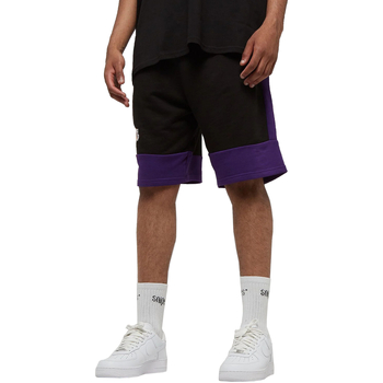 tekstylia Męskie Krótkie spodnie New-Era NBA Colour Block Short Lakers Czarny