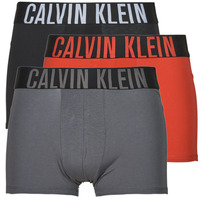 Bielizna Męskie Bokserki Calvin Klein Jeans TRUNK 3PK X3 Czerwony / Czarny / Szary