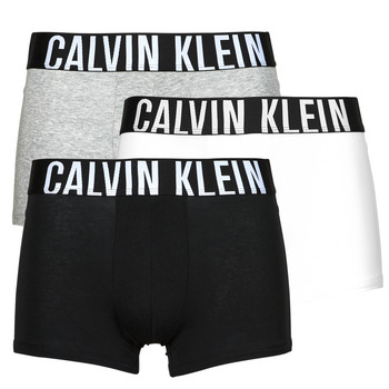 Bielizna Męskie Bokserki Calvin Klein Jeans TRUNK 3PK X3 Czarny / Szary / Biały