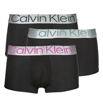 Bielizna Męskie Bokserki Calvin Klein Jeans LOW RISE TRUNK X3 Czarny / Czarny / Czarny