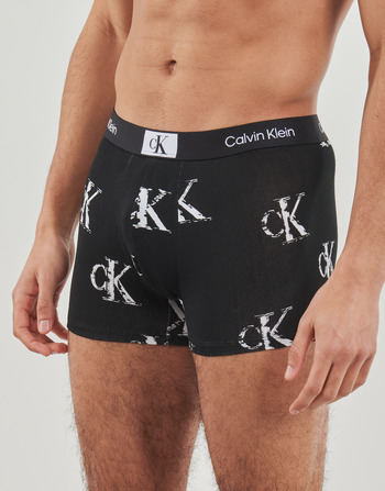 Calvin Klein Jeans TRUNK 3PK X3 Czarny / Czarny / Fioletowy