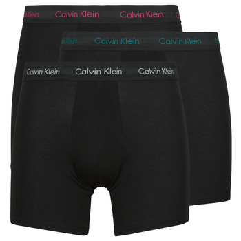 Bielizna Męskie Bokserki Calvin Klein Jeans BOXER BRIEF 3PK X3 Czarny
