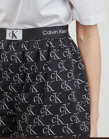 Calvin Klein Jeans S/S SHORT SET Czarny / Biały