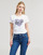 tekstylia Damskie T-shirty z krótkim rękawem Liu Jo WA4108 Biały