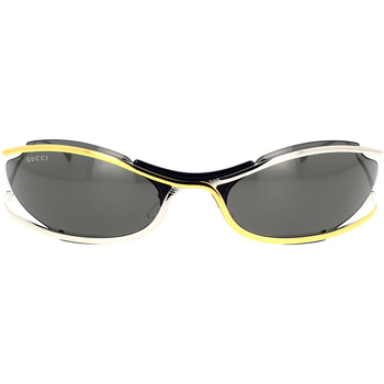 Zegarki & Biżuteria  Dziecko okulary przeciwsłoneczne Yves Saint Laurent Occhiali da Sole Saint Laurent SL1487S 001 Złoty