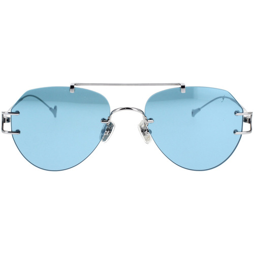 Zegarki & Biżuteria  okulary przeciwsłoneczne Eyepetizer Occhiali da Sole  Flow C.1-2F Srebrny