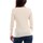 tekstylia Damskie T-shirty z długim rękawem Yes Zee M045-RU00 Biały