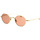 Zegarki & Biżuteria  okulary przeciwsłoneczne Eyepetizer Occhiali da Sole  Woody C.4-47 Złoty