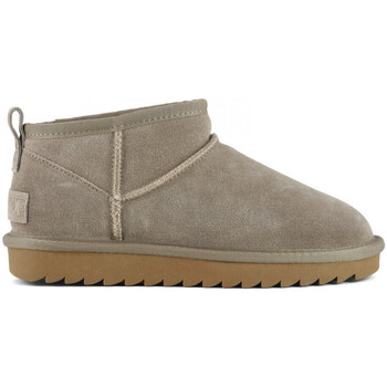 Buty Damskie Botki Colors of California Short winter boot in suede Brązowy